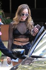 TESSA BROOKS and ERIKA COSTELL Shopping at The Grove in West Hollywood 08/05/2017