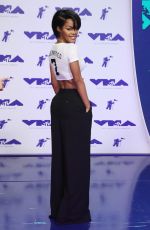 TEYANA TAYLOR at 2017 MTV Video Music Awards in Los Angeles 08/27/2017