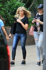 TIFFANY TRUMP and MARLA MAPLES at Plaza Hotel in New York 08/18/2017