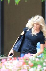 TIFFANY TRUMP and MARLA MAPLES at Plaza Hotel in New York 08/18/2017