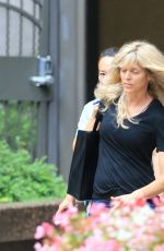 TIFFANY TRUMP and MARLA MAPLES at Plaza Hotel in New York 08/18/2017