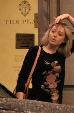 TIFFANY TRUMP and MARLA MAPLES at Plaza Hotel in New York 08/18/2017