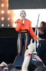 TINASHE at Billboard Hot 100 Festival in Wantagh 08/19/2017