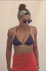 TINASHE in Bikini Top at VIP Cabana  in Las Vegas 08/13/2017