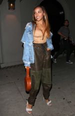 TINASHE Leaves Catch LA in West Hollywood 08/30/2017