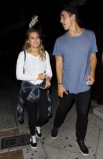 TORI KELLY Leaves Peppermint Club in West Hollywood 08/06/2017