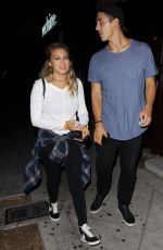 TORI KELLY Leaves Peppermint Club in West Hollywood 08/06/2017