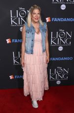 TORI SPELLING at The Lion King Sing-along in Los Angeles 08/05/2017