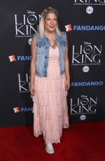 TORI SPELLING at The Lion King Sing-along in Los Angeles 08/05/2017