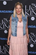 TORI SPELLING at The Lion King Sing-along in Los Angeles 08/05/2017