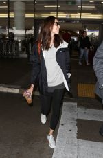 TROIAN BELLISARIO at LAX Airport in Los Angeles 08/18/2017