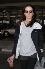 TROIAN BELLISARIO at LAX Airport in Los Angeles 08/18/2017