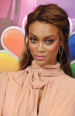 TYRA BANKS at NBC Summer Press Tour in Los Angeles 08/03/2017