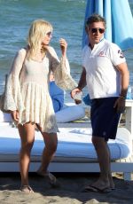 VALERIA MAZZA on Holiday in Malaga 08/14/2017