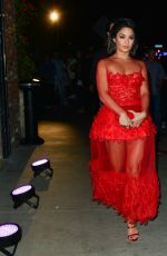 VANESSA HUDGENS at Beauty and Essex Night Club VMA After Party in Hollywood 08/27/2017