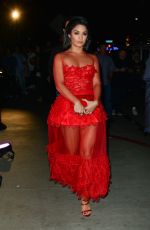 VANESSA HUDGENS at Beauty and Essex Night Club VMA After Party in Hollywood 08/27/2017