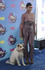 VANESSA HUDGENS at Teen Choice Awards 2017 in Los Angeles 08/13/2017