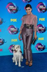 VANESSA HUDGENS at Teen Choice Awards 2017 in Los Angeles 08/13/2017