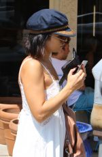 VANESSA HUDGENS Heading to a Spa in Los Angeles 08/29/2017