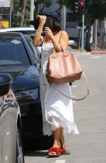 VANESSA HUDGENS Heading to a Spa in Los Angeles 08/29/2017