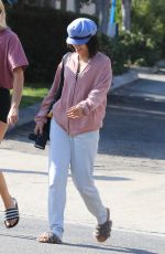 VANESSA HUDGENS Heading to Alfred Coffee + Kitchen in Studio City 08/18/2017