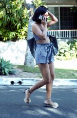 VANESSA HUDGENS Out and About in West Hollywood 08/29/2017