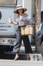 VANESSA HUDGENS Out for a Coffee in Studio City 08/12/2017
