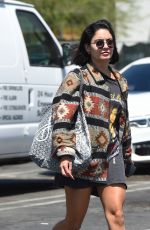 VANESSA HUDGENS Out in Hollywood 08/22/2017