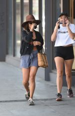 VANESSA HUDGENS Shopping at Urban Outfitters in Los Angeles 08/08/2017