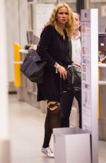 VERONICA FERRES at Tegel Airport in Berlin 08/30/2017