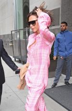 VICTORIA BECKHAM Leaves Her Hotel in New York 08/29/2017