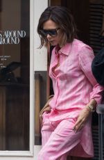 VICTORIA BECKHAM Leaves Her Hotel in New York 08/29/2017