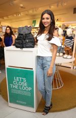VICTORIA JUSTICE at H&M and Victoria Justice Support Girl Up for Back to School in Los Angeles 08/09/2017