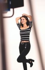 VICTORIA JUSTICE on the Set of Hollywoodlife Photoshoot, August 2017