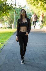 VICTORIA JUSTICE Out and About in New York 08/08/2017