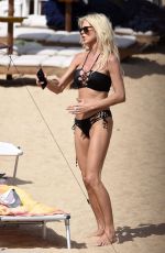 VICTORIA SILVSTEDT in Bikini at a Beach in Cala Di Volpe 08/09/2017