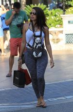 VIDA GUERRA in Tights Out Shopping at The Grove in Hollywood 08/17/2017