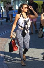 VIDA GUERRA in Tights Out Shopping at The Grove in Hollywood 08/17/2017
