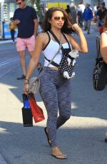 VIDA GUERRA in Tights Out Shopping at The Grove in Hollywood 08/17/2017
