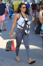 VIDA GUERRA in Tights Out Shopping at The Grove in Hollywood 08/17/2017