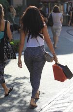 VIDA GUERRA in Tights Out Shopping at The Grove in Hollywood 08/17/2017