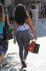 VIDA GUERRA in Tights Out Shopping at The Grove in Hollywood 08/17/2017