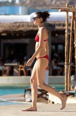 VITTORIA CERETTI in Bikini at a Beach in Mykonos 07/31/2017