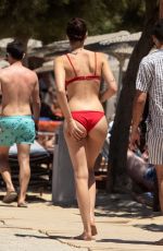 VITTORIA CERETTI in Bikini at a Beach in Mykonos 07/31/2017