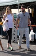 WHITNEY PORT and Tim Rosenman Shopping at Farmer