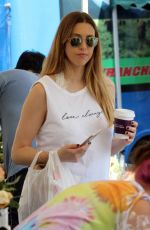 WHITNEY PORT and Tim Rosenman Shopping at Farmer