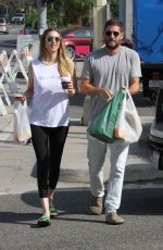 WHITNEY PORT and Tim Rosenman Shopping at Farmer