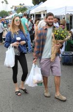 WHITNEY PORT and Tim Rosenman Shopping at Farmer