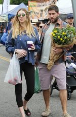 WHITNEY PORT and Tim Rosenman Shopping at Farmer