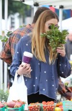 WHITNEY PORT and Tim Rosenman Shopping at Farmer